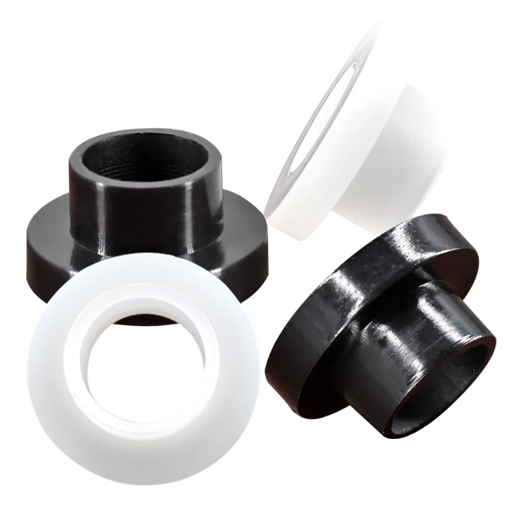 M3 M4 M5 M6 M8 M10 Screw Nylon Transistor Gasket Black T-Type Plastic Washer Insulation Spacer Screw Thread Protector 20-300Pcs