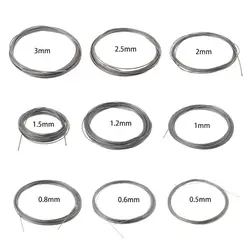 Câble métallique en acier inoxydable 304, 10m, pour artisanat jardin extérieur, résistant à l'usure