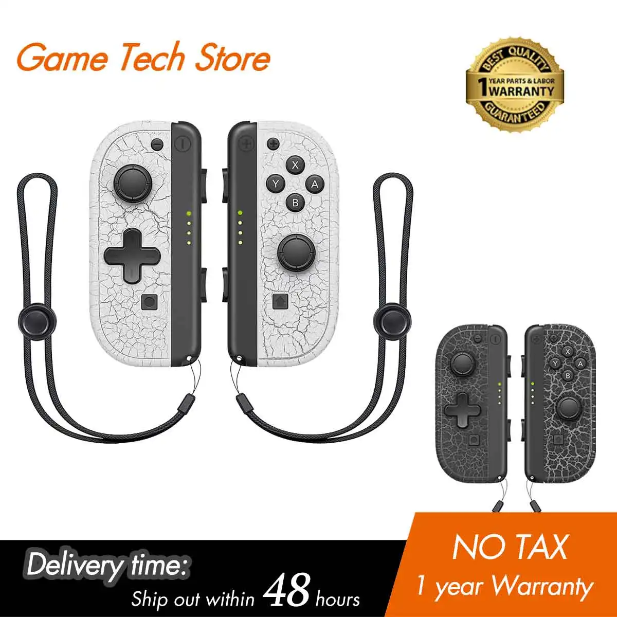 

Joy Pad Switch Controller Joystick Gamepad 6 Axis Gyro for Switch/Lite/OLED Wake Up Function Switch Controllers Joycon