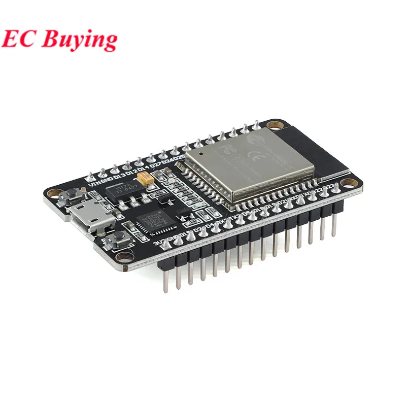 ESP32 WROOM-32 Development Board TYPE-C Micro-USB CH340C/CP2102 WiFi+Bluetooth Wireless Module Dual Core Ultra-Low Power