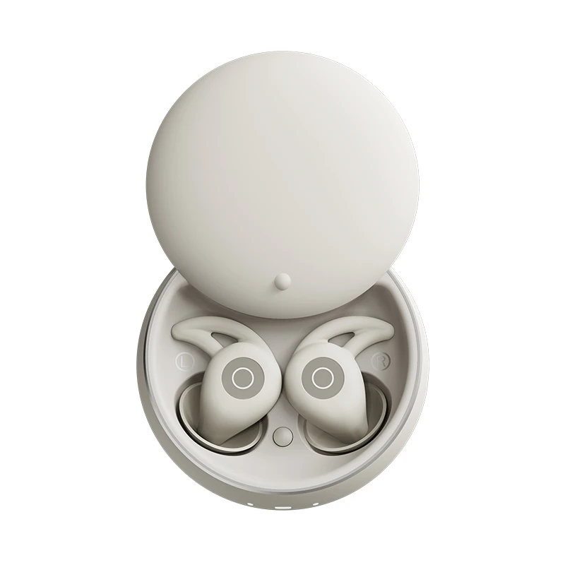 Cute Meet 50 Sleep Invisible Earbuds Tiny Headphone Sport Stereo Bluetooth 5.3 Earphone Hidden Noise Cancelling Wireless Headset