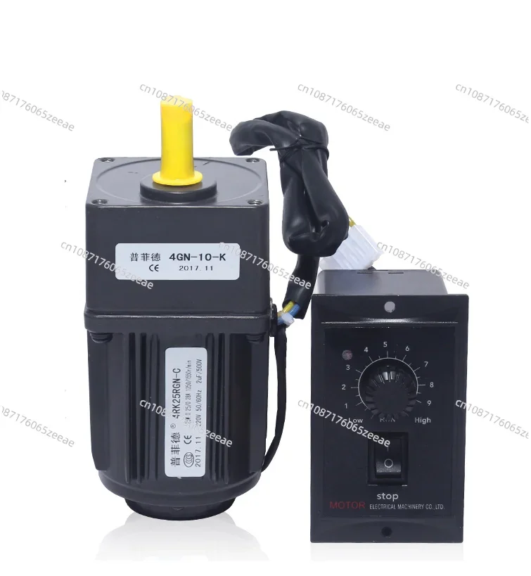 

4RK25RGN-C single-phase 220V, 25W speed-regulating motor, can be forward and reverse + speed controller