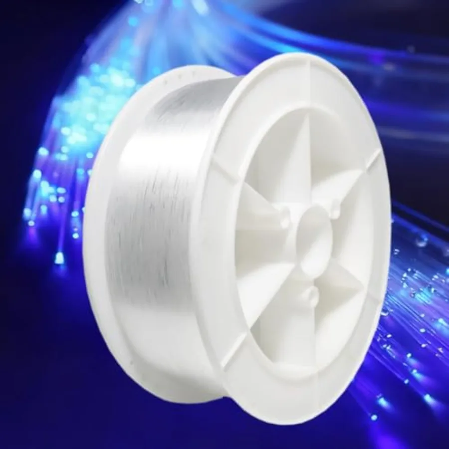 

Пластиковый рулонный оптоволоконный кабель PMMA с диаметром 2 мм, 350 метров, с торцевым свечением для всех видов светодиодных комплектов для звездных потолков