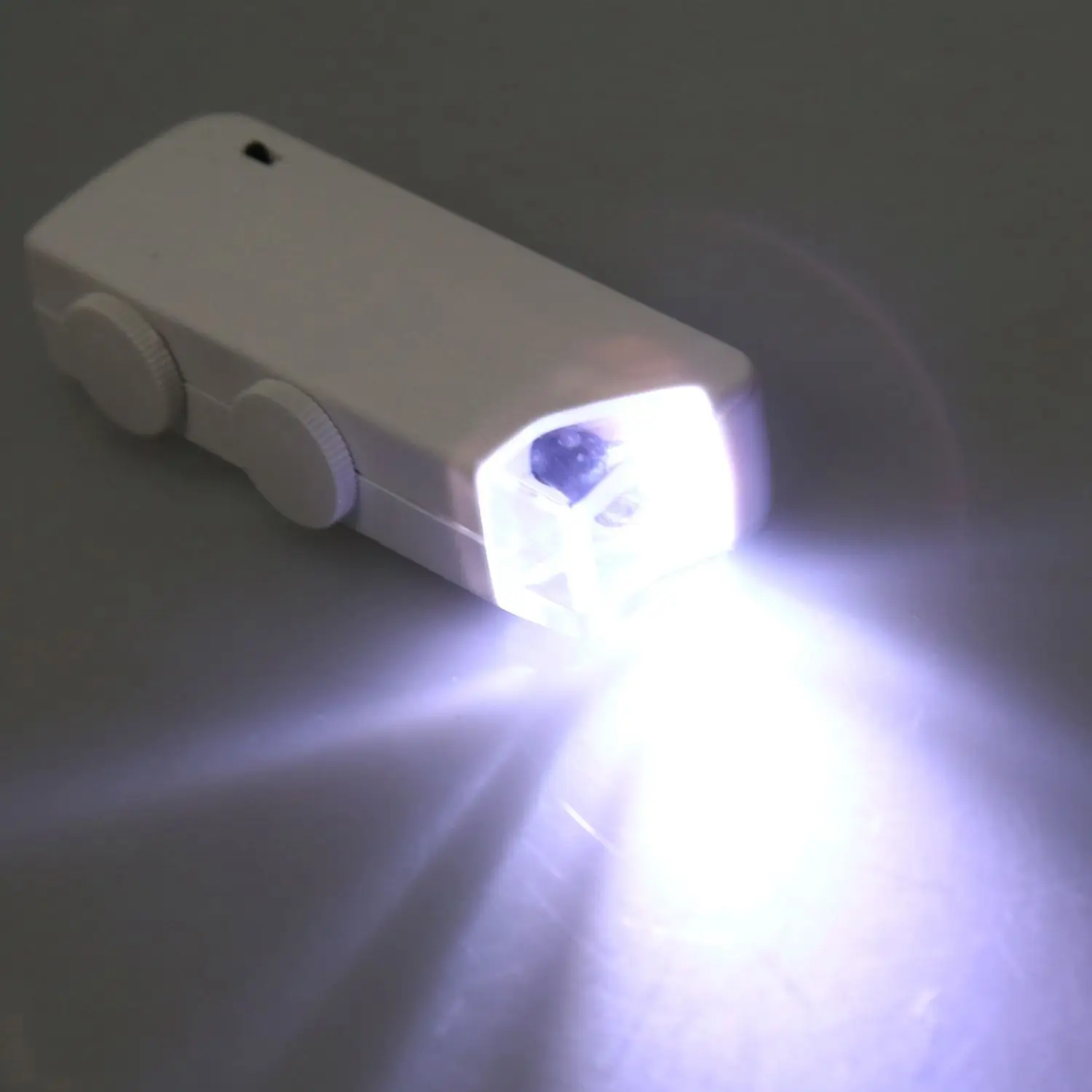 Nieuwe handheld 160X-200X zoomlENS LED-verlichte zakmicroscoop vergrootglasloep