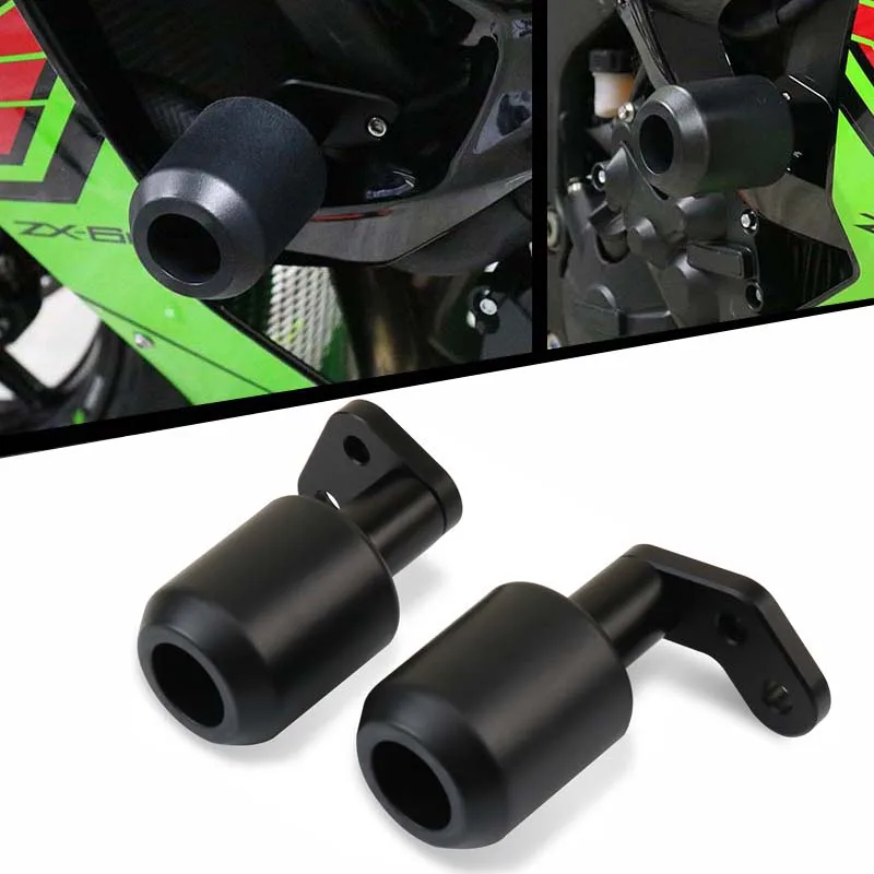 

For KAWASAKI ZX-6R ZX6R 2024 2025 Motorcycle Falling Protection Frame Slider Fairing Guard Anti Crash Pad Protector