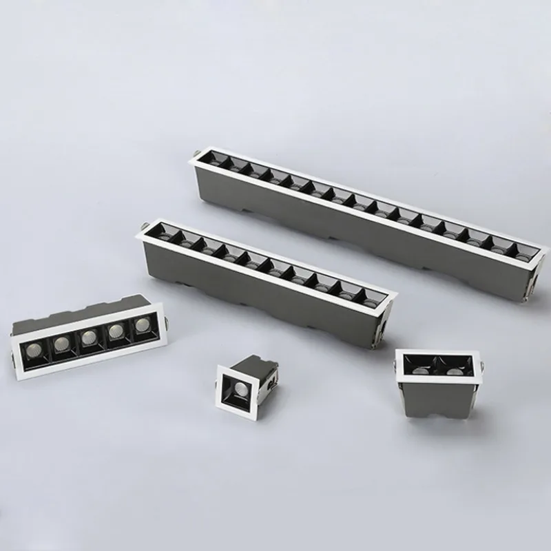 Easy Installation Flicker Free Energy Efficient Indoor Ceiling 2w 4w 10w 20w 30w Recessed Light Emitting Diode Linear Grid