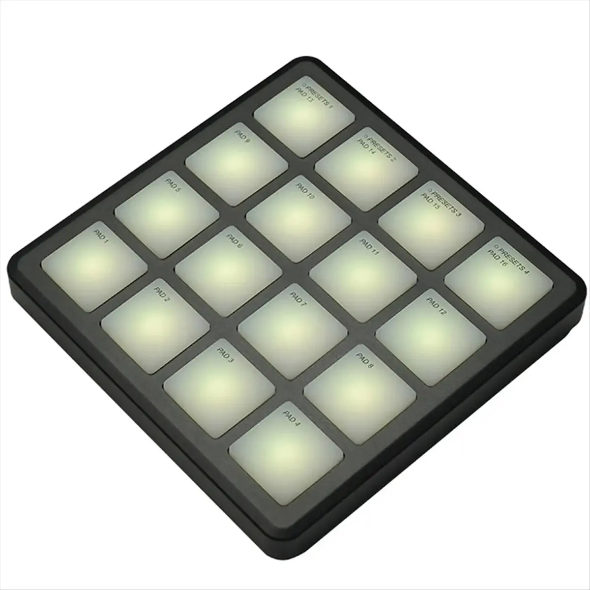 PAD Pocket Pad Portable Wireless MIDI Controller 16 Pads Suitable Percussion Keyboard USB-C Interface Tools