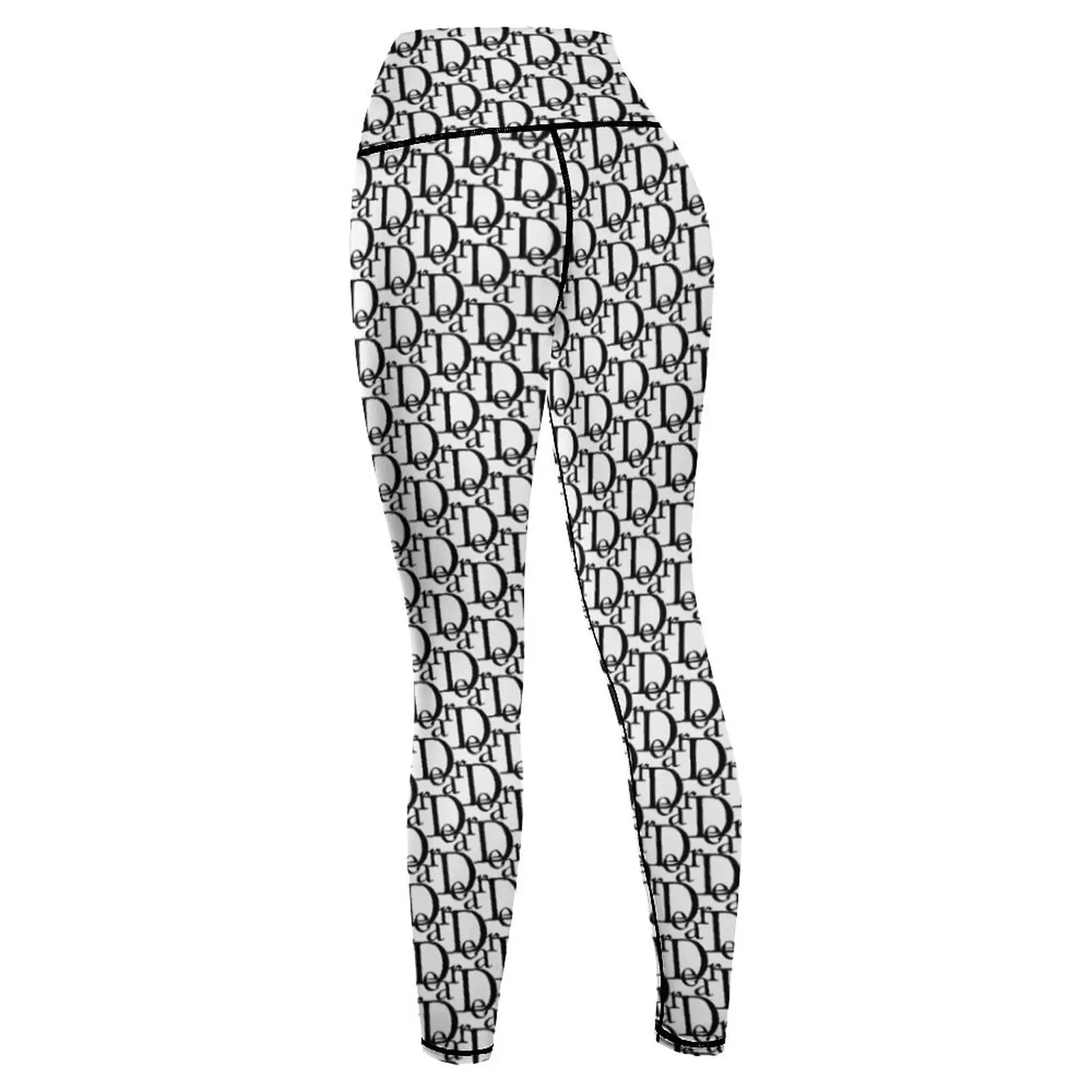 Workout Leggings for Women- Brand Logo Design Gym Women Yoga Pants - Image 5