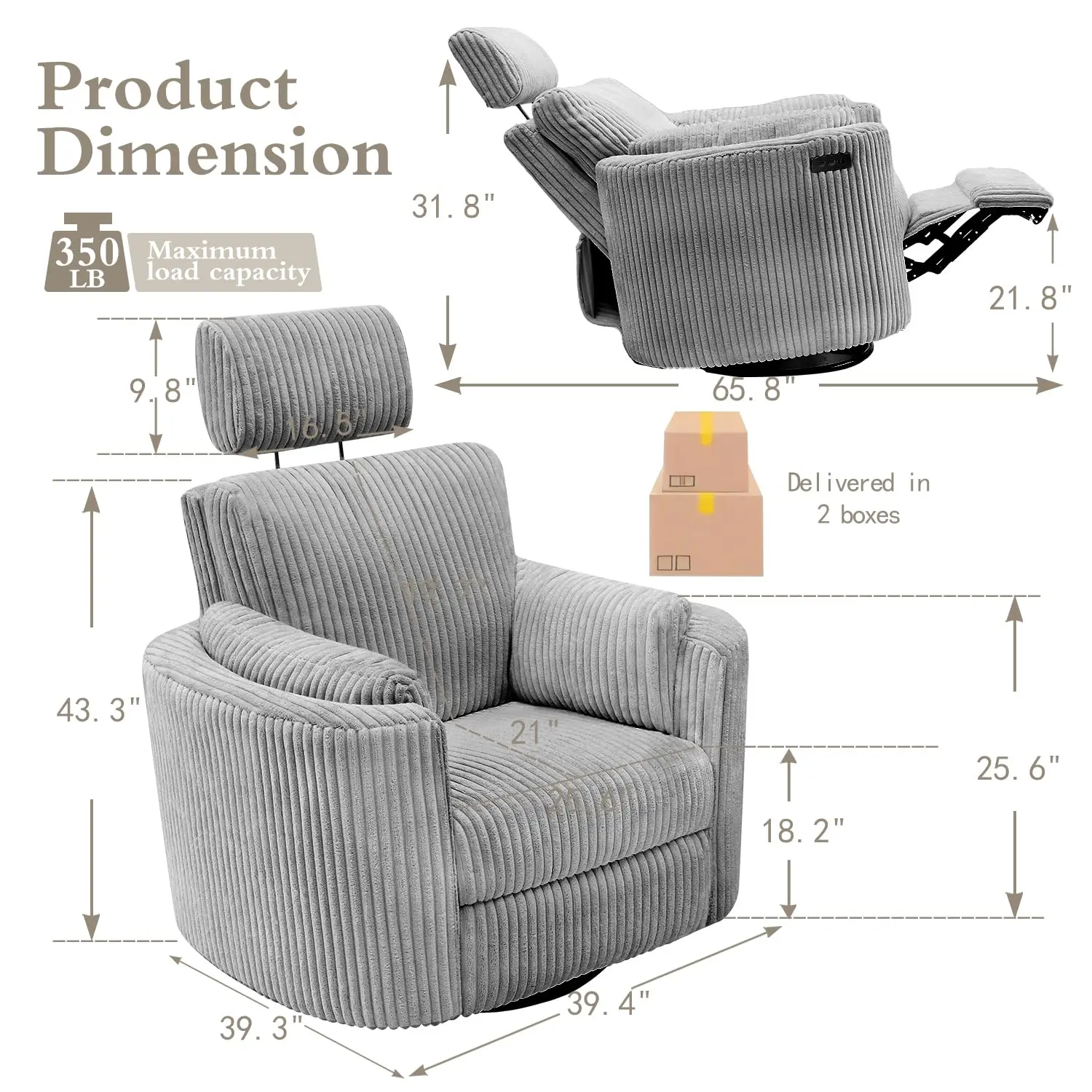 Thumbnail 2 - #11 Latest Recliner Chairs Offers