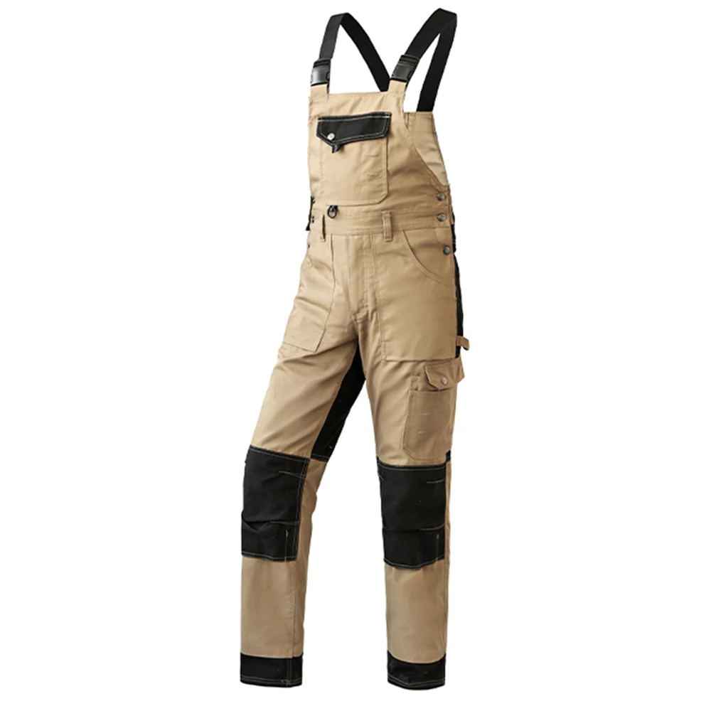 

Work Overalls Men 3XL Cotton Welding Clothes Breathable Multi Pockets Electrician Clothing Scald Proof Welder Protection Clothes