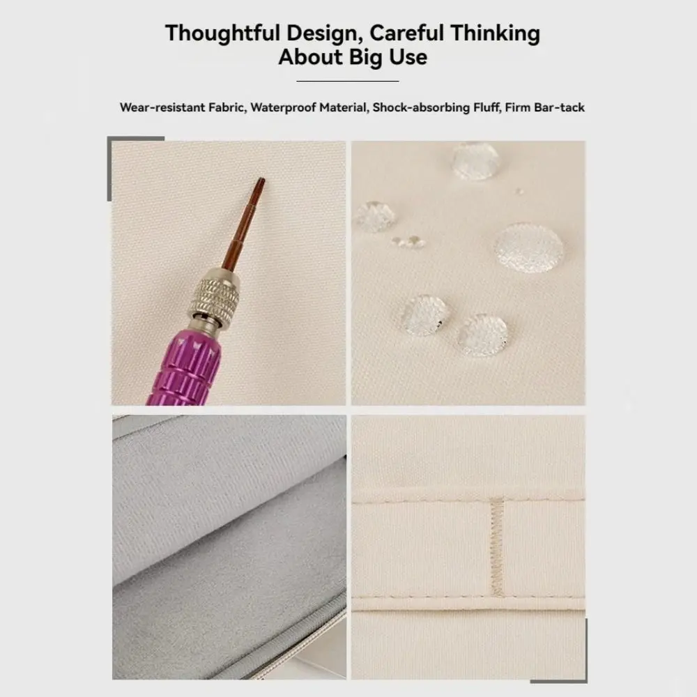 

Сумка для ноутбука 14-16 дюймов, однотонный водонепроницаемый чехол для планшета, противоударный защитный чехол для планшета большой емкости, дорожный