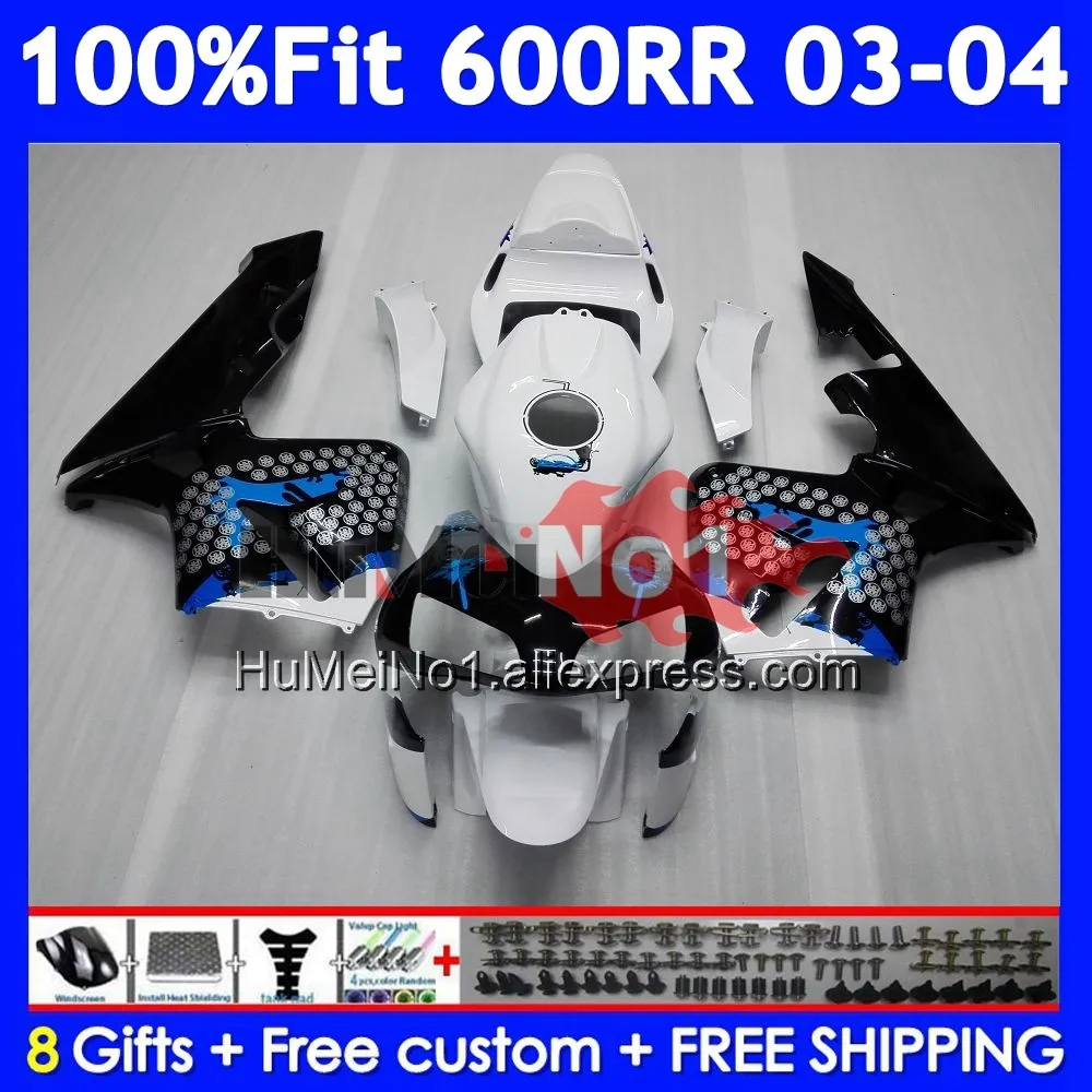 Injection For HONDA CBR600RR CBR 600RR 600F5 600CC 40No.145 CBR600F5 CBR 600 CC CBR600 RR F5 2003 2004 03 Graffiti 04 Fairing