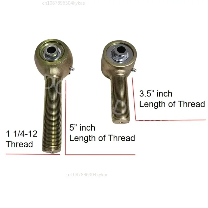 مناسبة لإعادة بناء الدفع الرباعي 4130 1.25 Haim Joint Johnny Joint SUV 1 1/4 مجموعة نهاية القضيب المتحيز، 14/16/19 مم #4