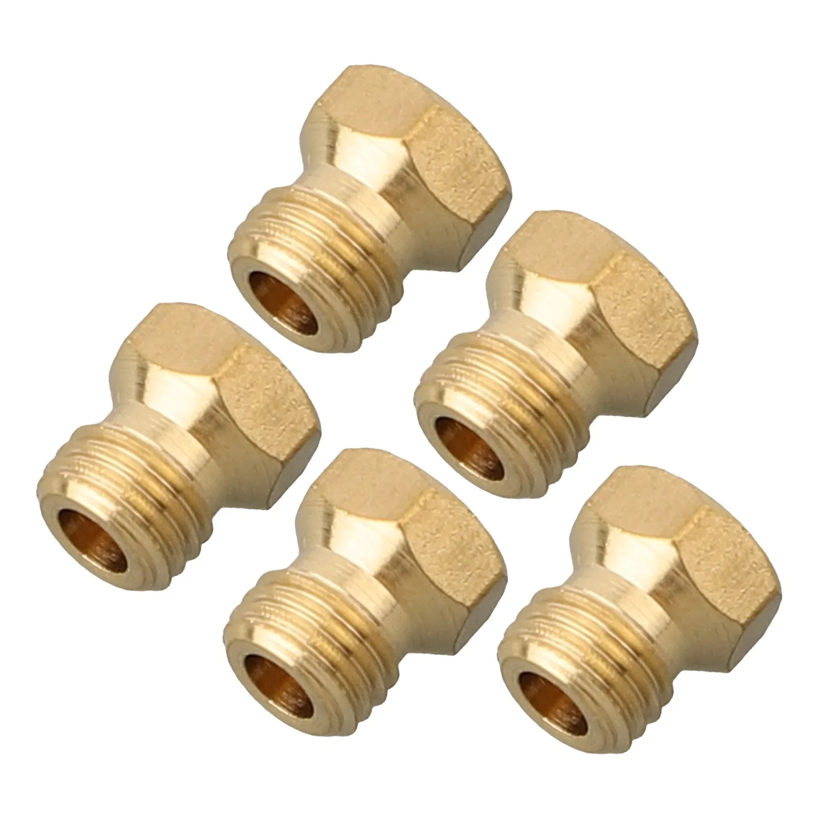 5PCS Gas Nozzles Burner Jets Nozzles Set Kitchen Appliance Home Cooking Height 9mm Fits Most 5-burner Cooktops