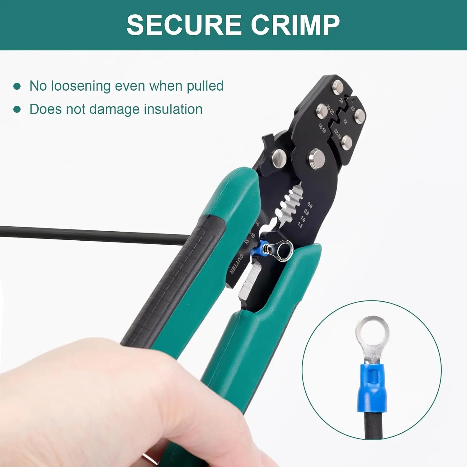 Multifunctional Crimping Pliers Wire Stripper Cutter Crimper 10-26AWG Crimping Tool Terminals Electrical Clamp Mini Tools