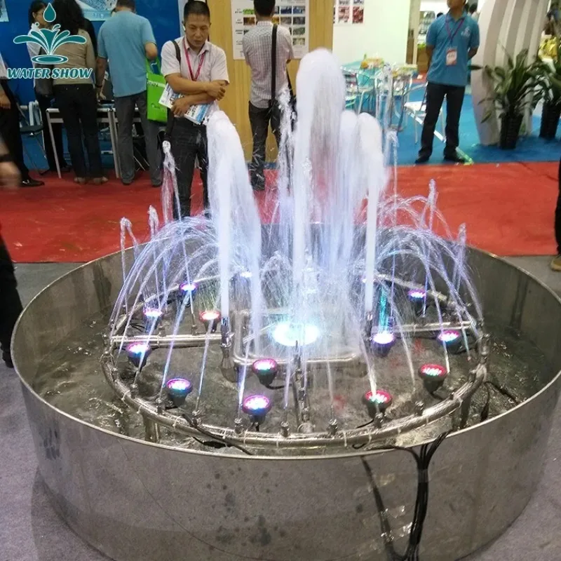 Stainless Steel Large Garden Decoration Fountain Outdoor Music - Hotel Dance Features - Color Change Competitive Price