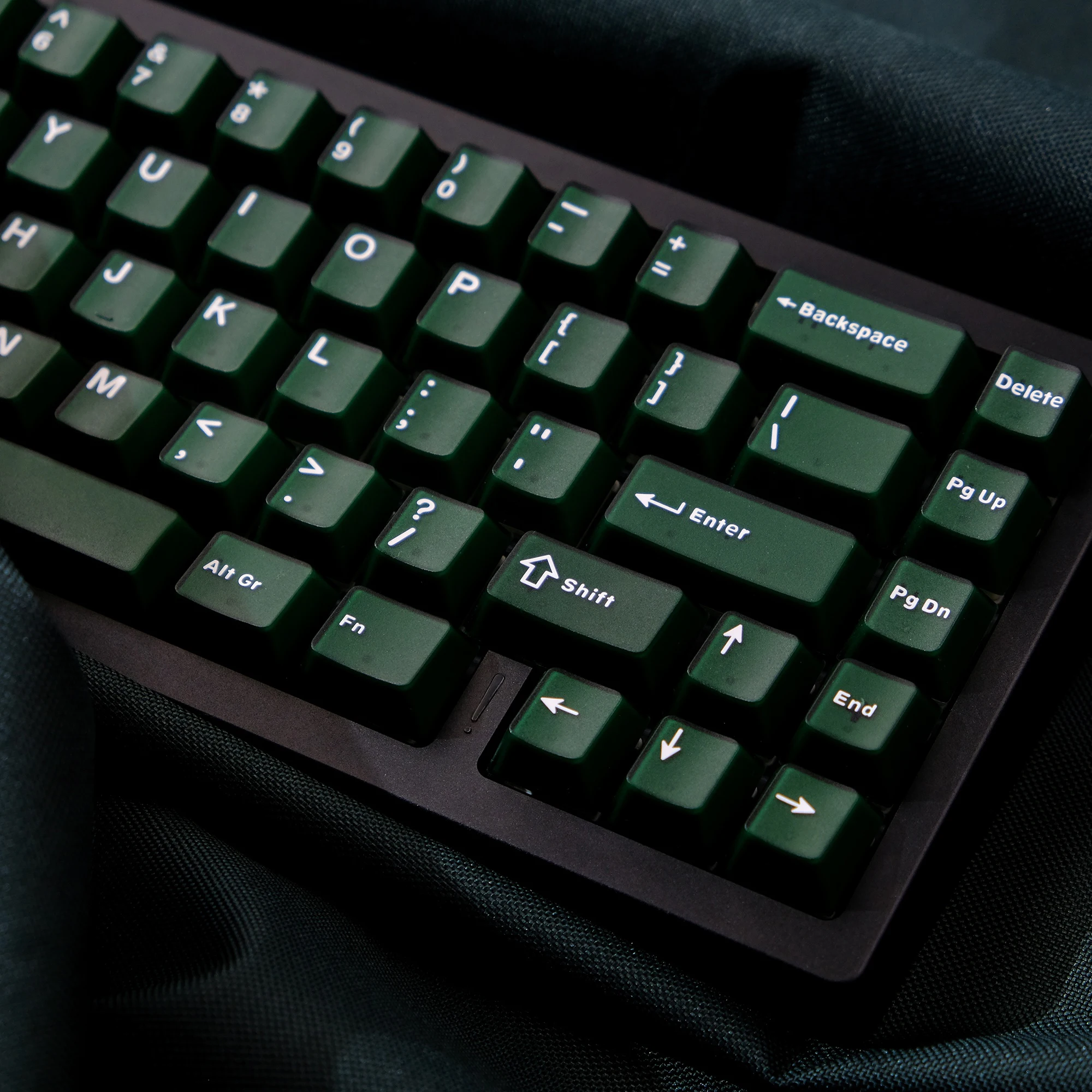 114 tasti verde smeraldo Semi trasparenti Keycaps Double Shot ABS Keycaps Cherry Profile per Gateron MX switch tastiera Gamer