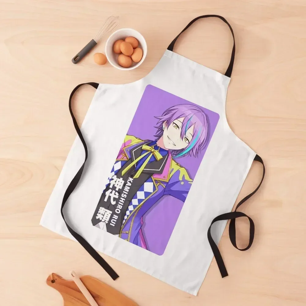

Project Sekai anime, kamishiro rui Apron Home Cleaning kitchen utensil Men gift Apron