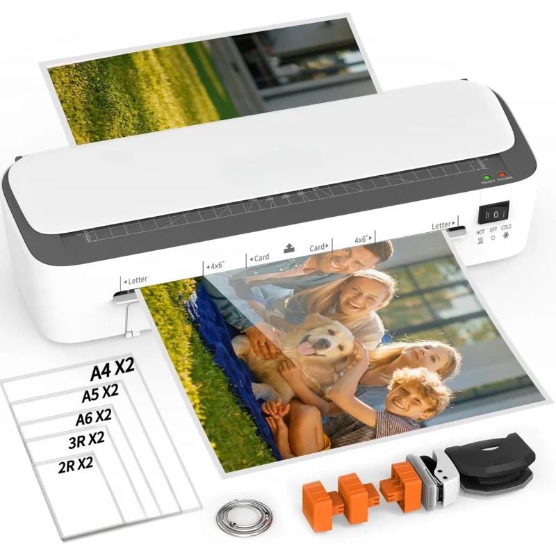 

11 in 1MultifunctionalA4Plastic sealing machine, anti-wrinkle and anti-tear photo laminating machine