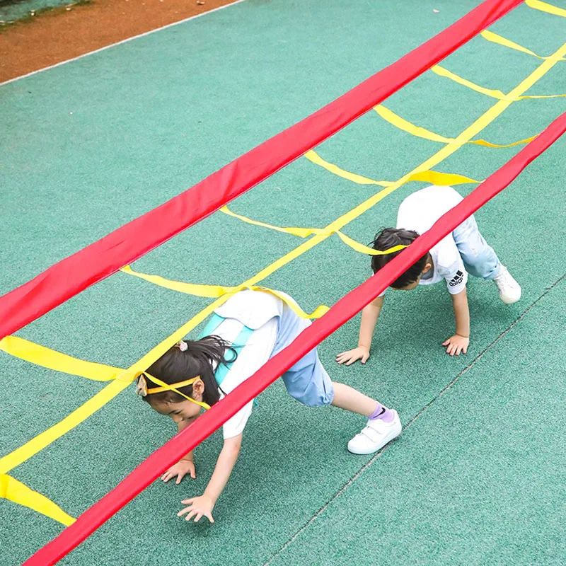 Spaß Versteck Leiter Kindergarten Outdoor Spielzeug Intelligente Sensorische Training Ausrüstung Kinder Spaß Sport Aktivitäten Spiel Requisiten