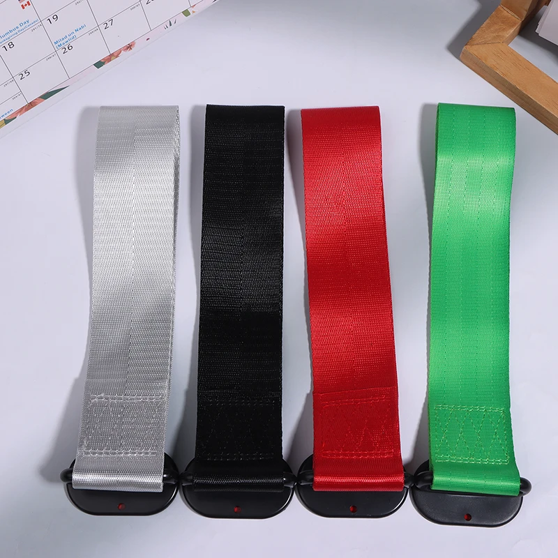 Universal Car Color Pendant Tow Strap Belt Tow Rope Sticker Ribbon Car Decor Sticker Trailer Ropes Bumper Towing Strap