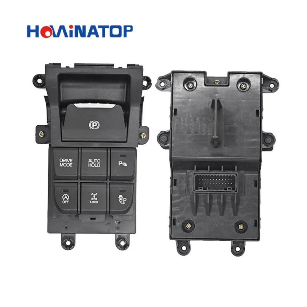 HOWINATOP 93300-D3030 24Pin Electronic Parking Brake Switch EPB AUTO HOLD For Hyundai Tucson KX5 2015-2021 OEM Replacement