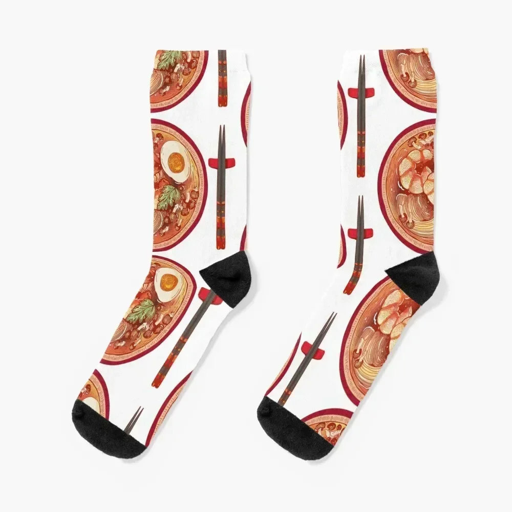 Shrimp Noodles Socks floor essential Argentina cool Socks Girl Men's