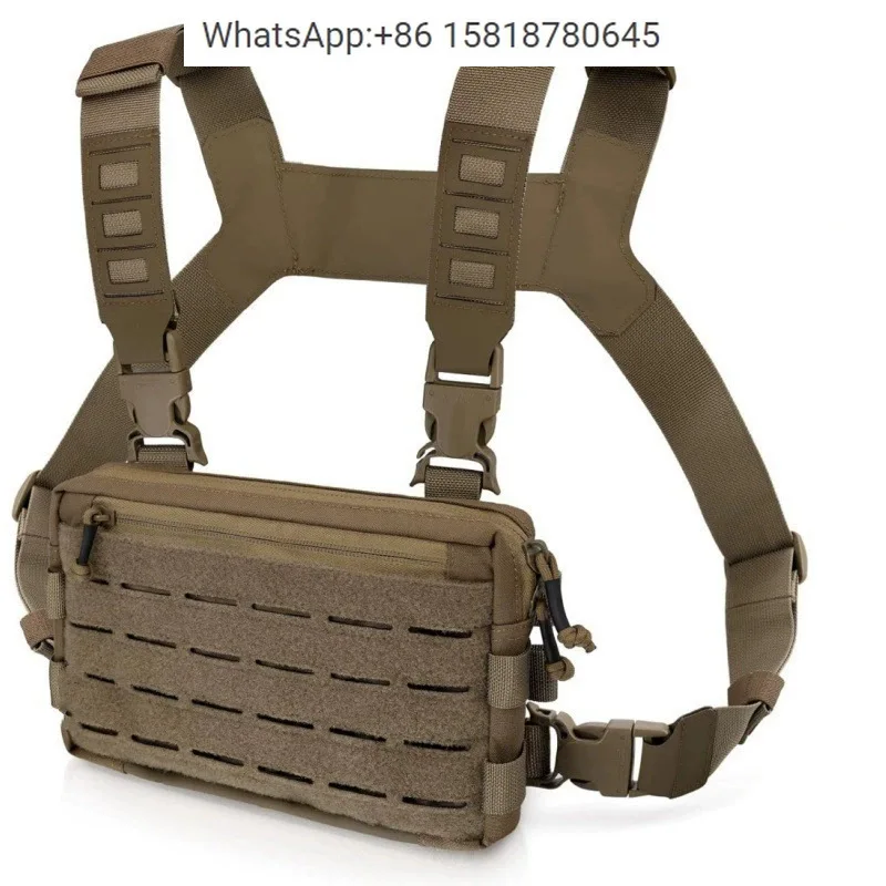 Tactical chest bag, outdoor hunting tactical vest, outdoor sports cycling vest, multifunctional chest bag