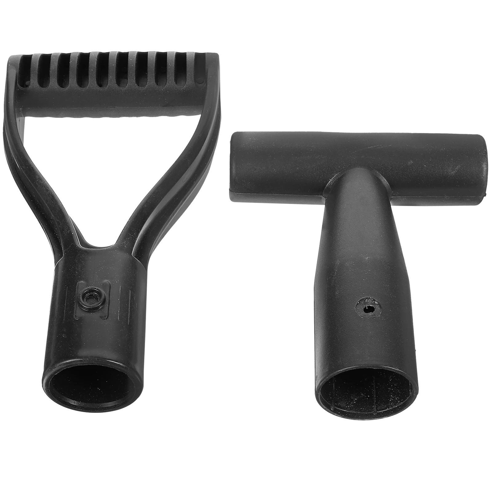 

2 pcs T-type Spade Handles Shovel Replacement Gardening Lightweight Durable Polymer Grip Handle Easy to Carry Store