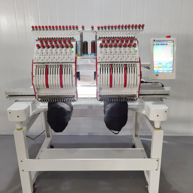 Embroidery Machine 15 Needle Double Head Computerized Customized for Ready To Wear Garment Production