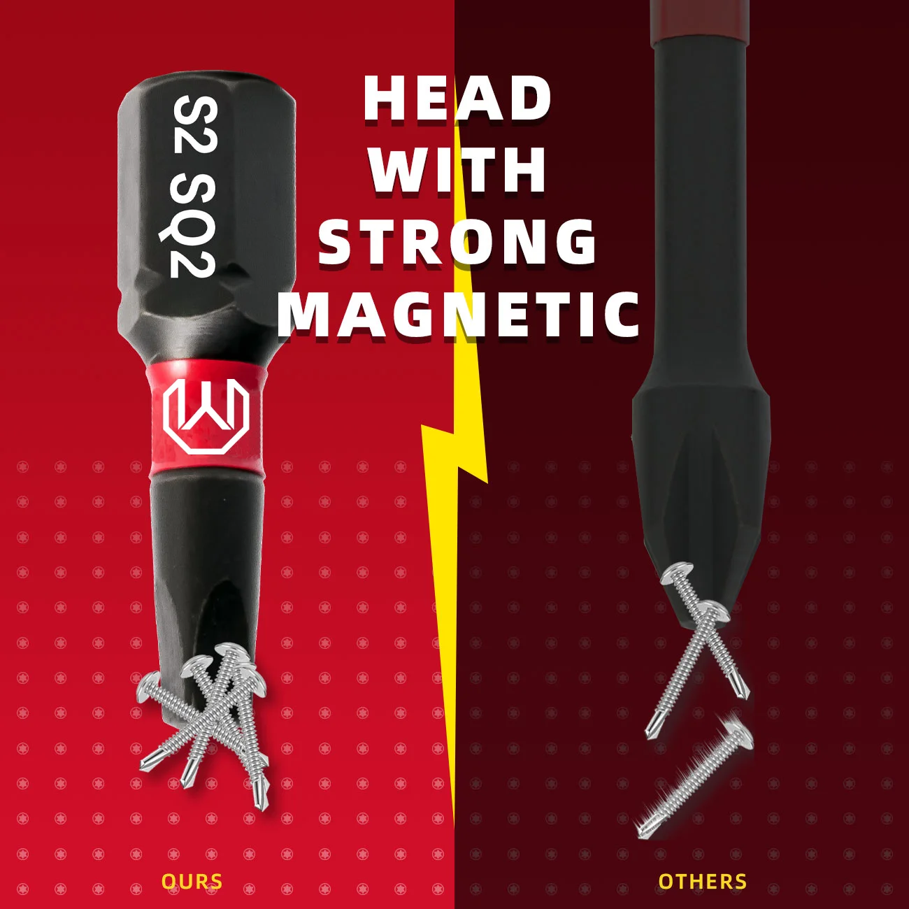 S2-Schraubendreherbits aus hochfestem legiertem Stahl, stoßfest, 12/24-teiliges Set mit Phillips- und Flachkopf-Bits für vielseitige Anwendungen, 25-mm-/50-mm-Bits mit doppelter Länge, universelle Schraubendreherbits für Elektrobohrmaschinen. – Detail 6
