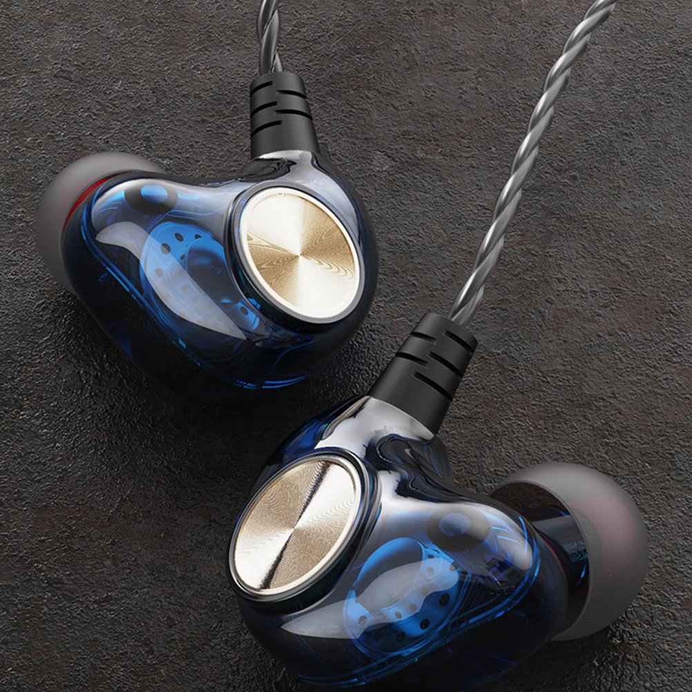 

Wired Earphone In Ear Headphone Sport Headsets Bass Subwoofer Tangle Free Cables 35mm Jack Fit Smartphones Tablets