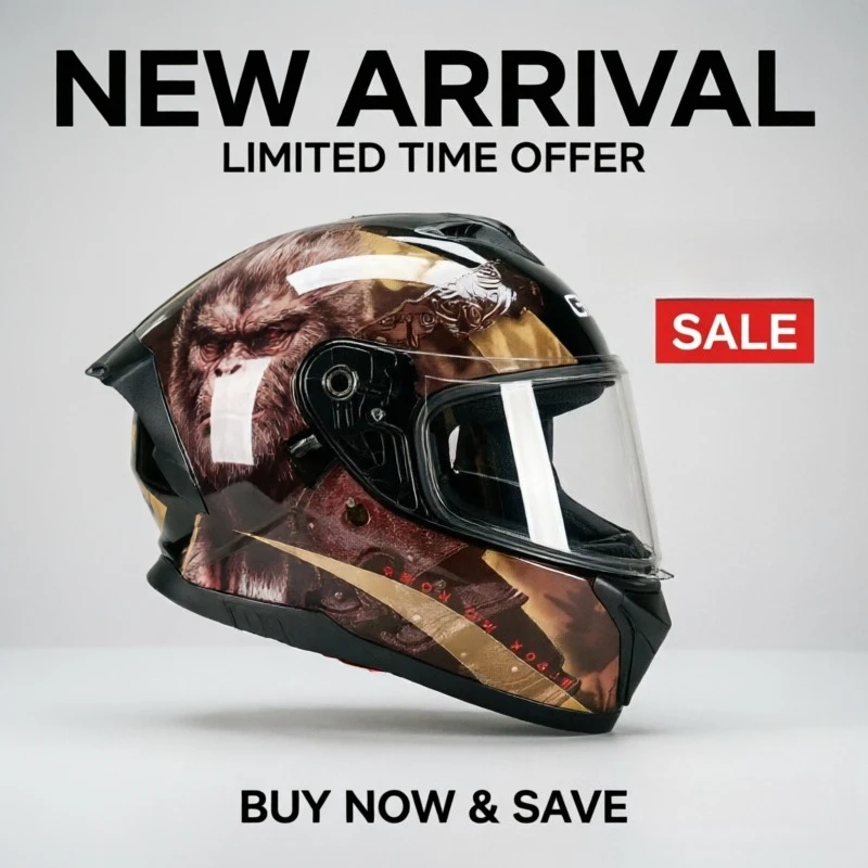 

QIKE Genuine Open Motorcycle Helmet, Personalized Motorcycle Electric Scooter, Four Season Helmet