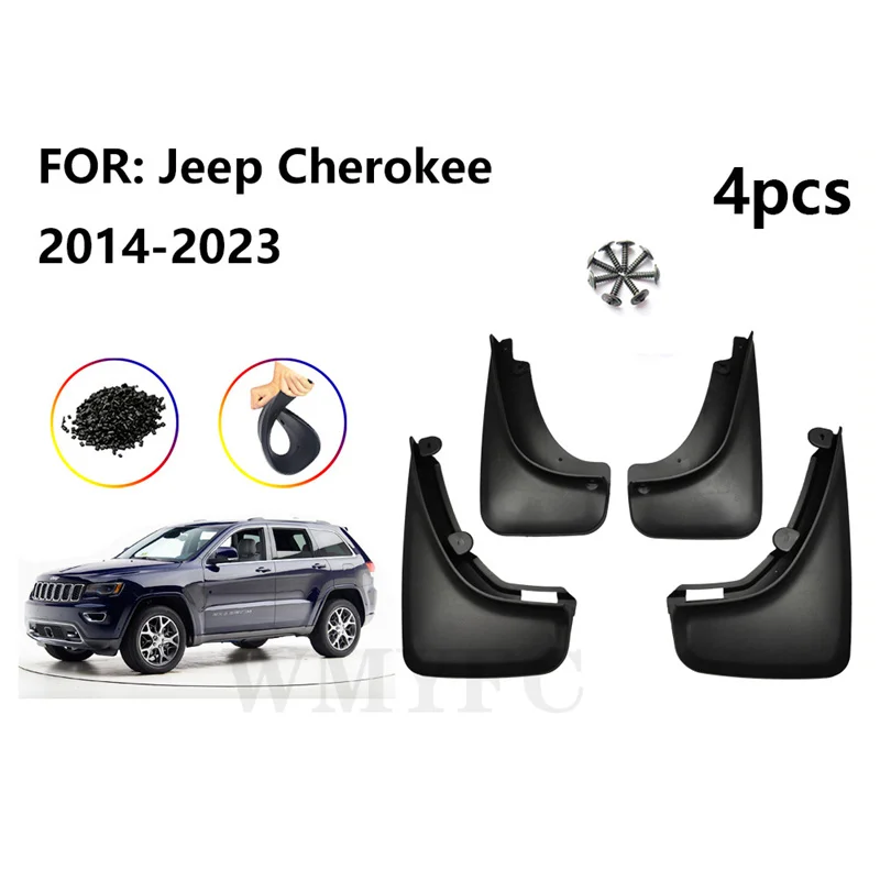 

Передние и задние брызговики для Jeep Cherokee KL 2014-2023 2024 5th