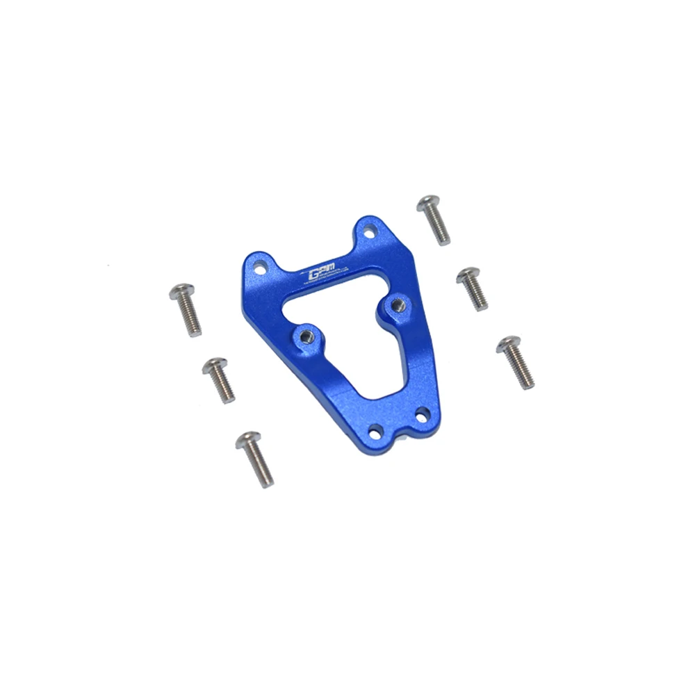 GPM Metal Aluminum Front Bumper Mount Support Frame for LOSI 1/10 Lasernut Tenacity U4 4WD Rock Racer RC Car Upgrade Parts