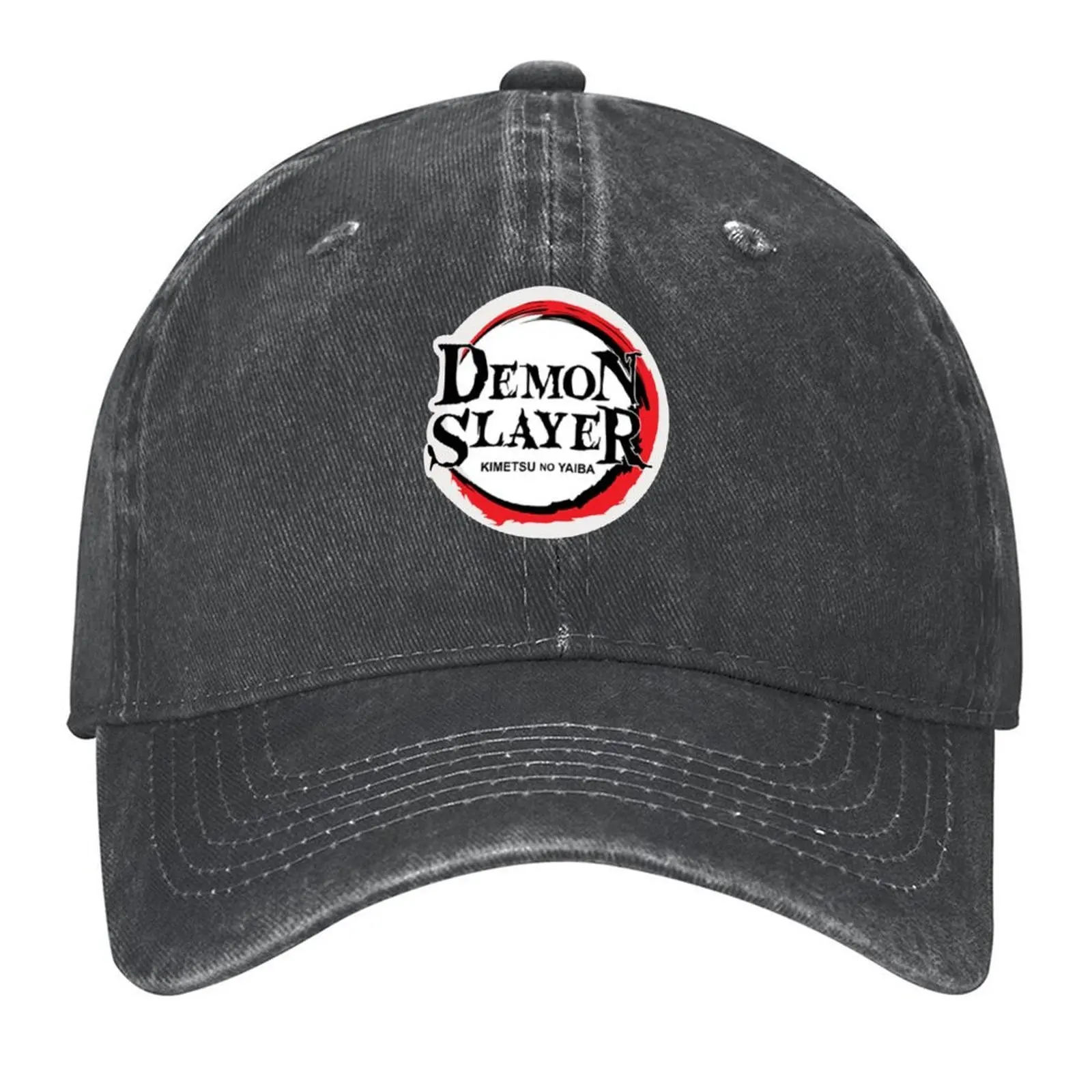 

Demon Slayer Slayed Baseball Cap Designer Hat Streetwear foam party Hat Anime Women's Hats For The Sun Men's