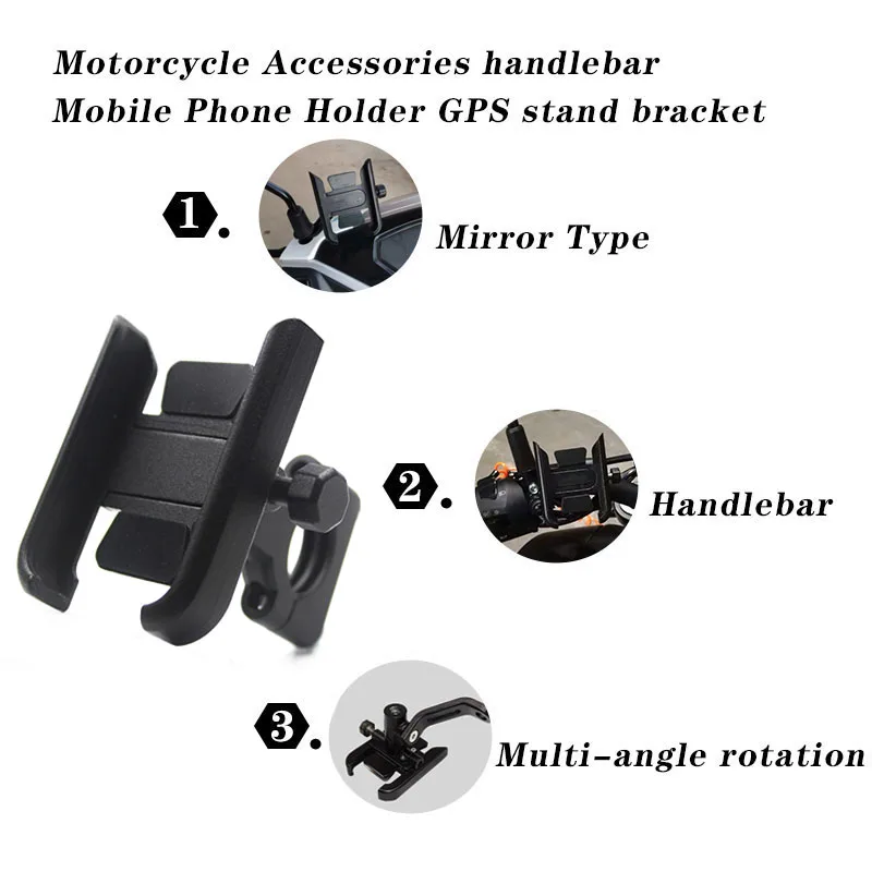 Motorcycle Mobile Phone Holder For SYM CRUISYM 125 180 300 GTS 250i 300i Maxsym 400 600 jet 14 Handlebar Phone GPS Stand Bracket