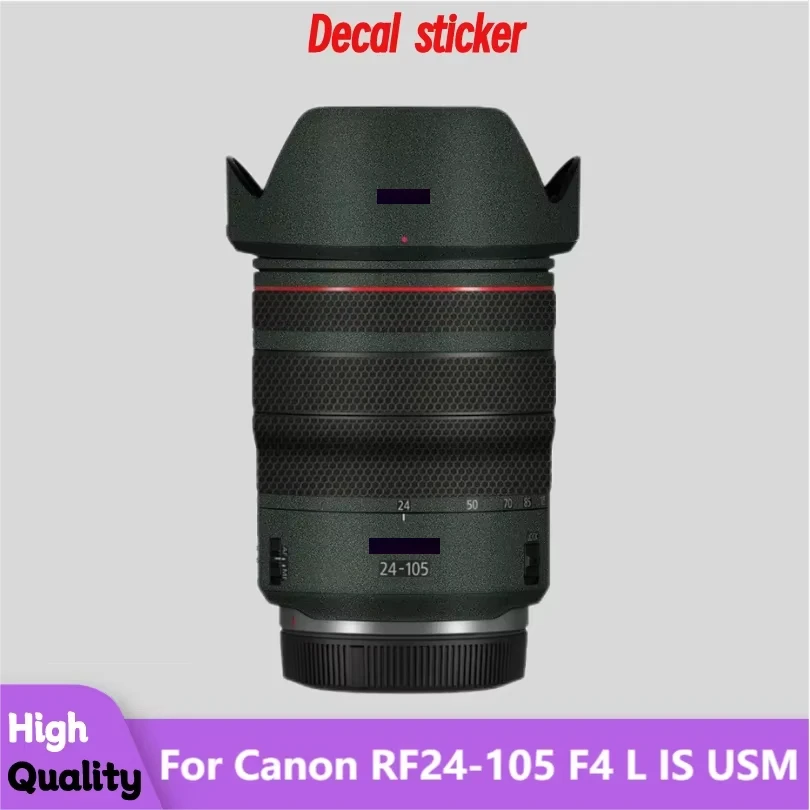 

Для Canon RF24-105 F4 L IS USM наклейка на корпус объектива защитная наклейка на кожу виниловая пленка защитное покрытие от царапин