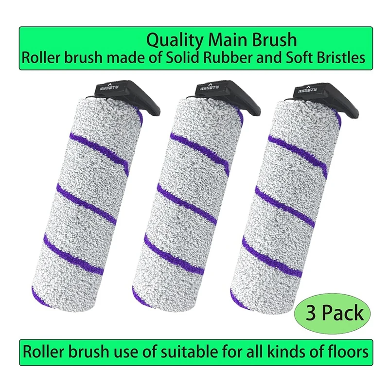 Replacement For NARWAL S10 Pro Brush Filter,Replace For NARWAL S10 Pro Wet Dry Vacuum Cleaner Roller Brushes HEPA Filter