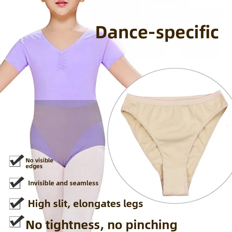 Ballet Dance Sport Gymnastics Underwear High Waist e Invisible Split Art Exam ade Practice Yoga Fitn Cotton orts