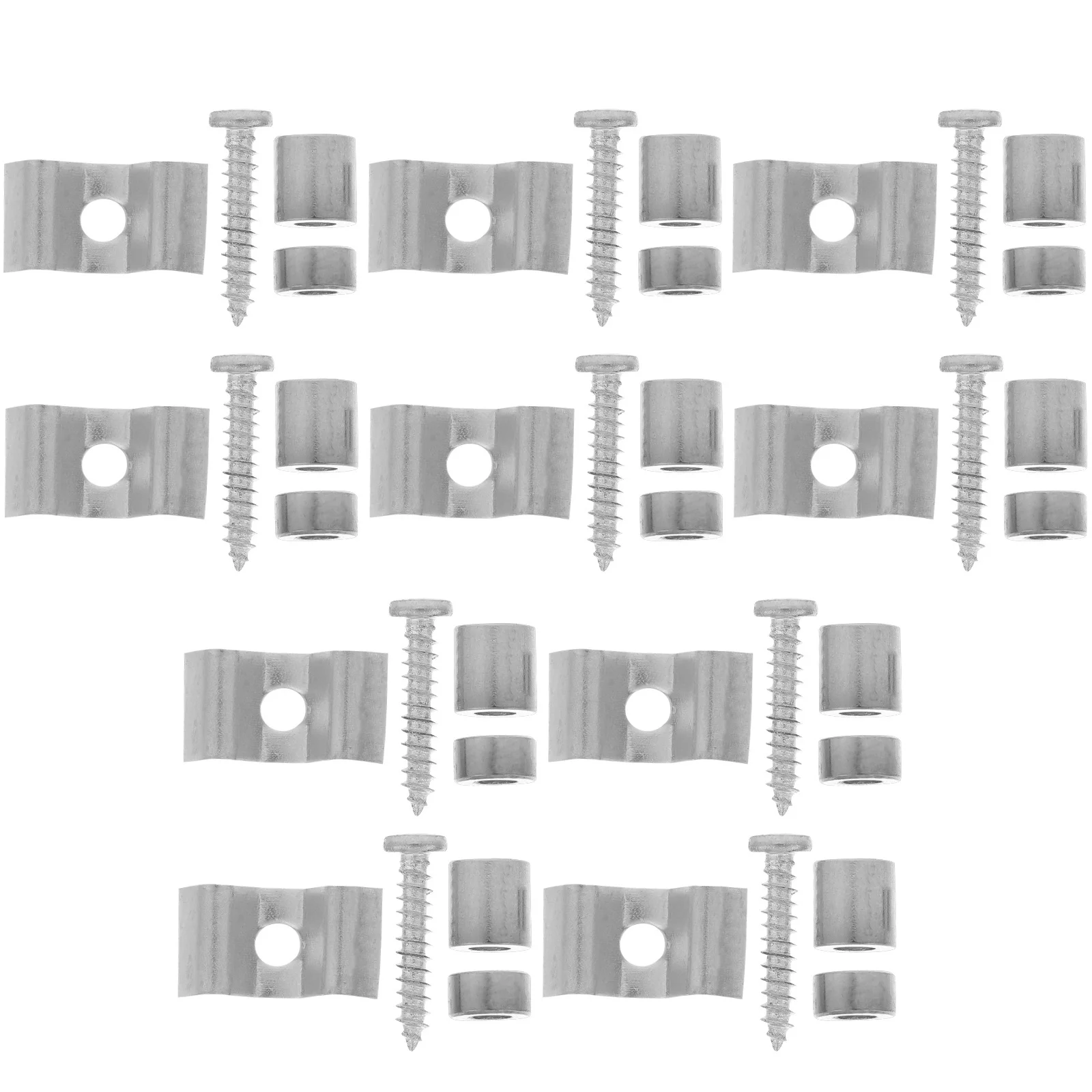 

10 set Retainer Small Size Lightweight Durable Electric Guitar Accessory Stable String Guide Press String Device For Guitar