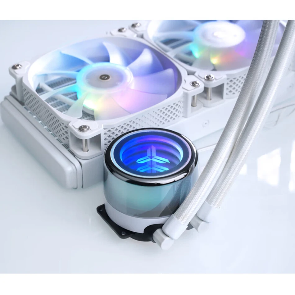 JONSBO TW7-240 Black/White CPU Liquid Water Cooler 5V 3Pin ARGB 120mm Case Fan Water Cooling For LGA2011 115X 1200 1700 AM4