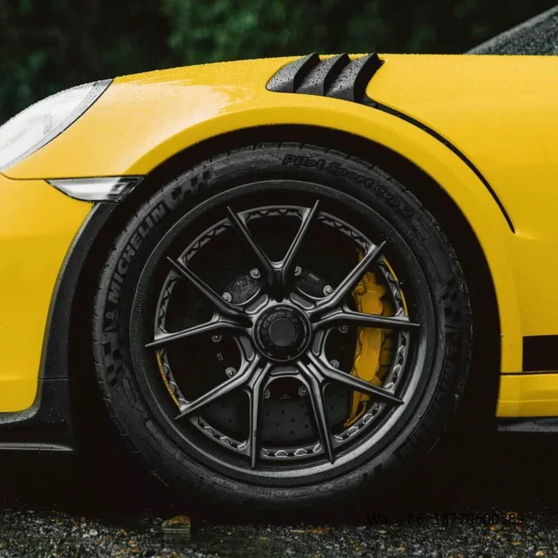 Kw forged center lock wheel 20 21 inch rims fiber carbon alloy passenger car wheels for  911 GT3 Turbo RSR 918 Spyder 718