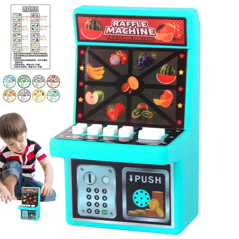 Portable Arcade Machine Kids Classic Game Machine Retro Arcade Machine Battery Powered Raffle Machine For Home Cafe Hotel