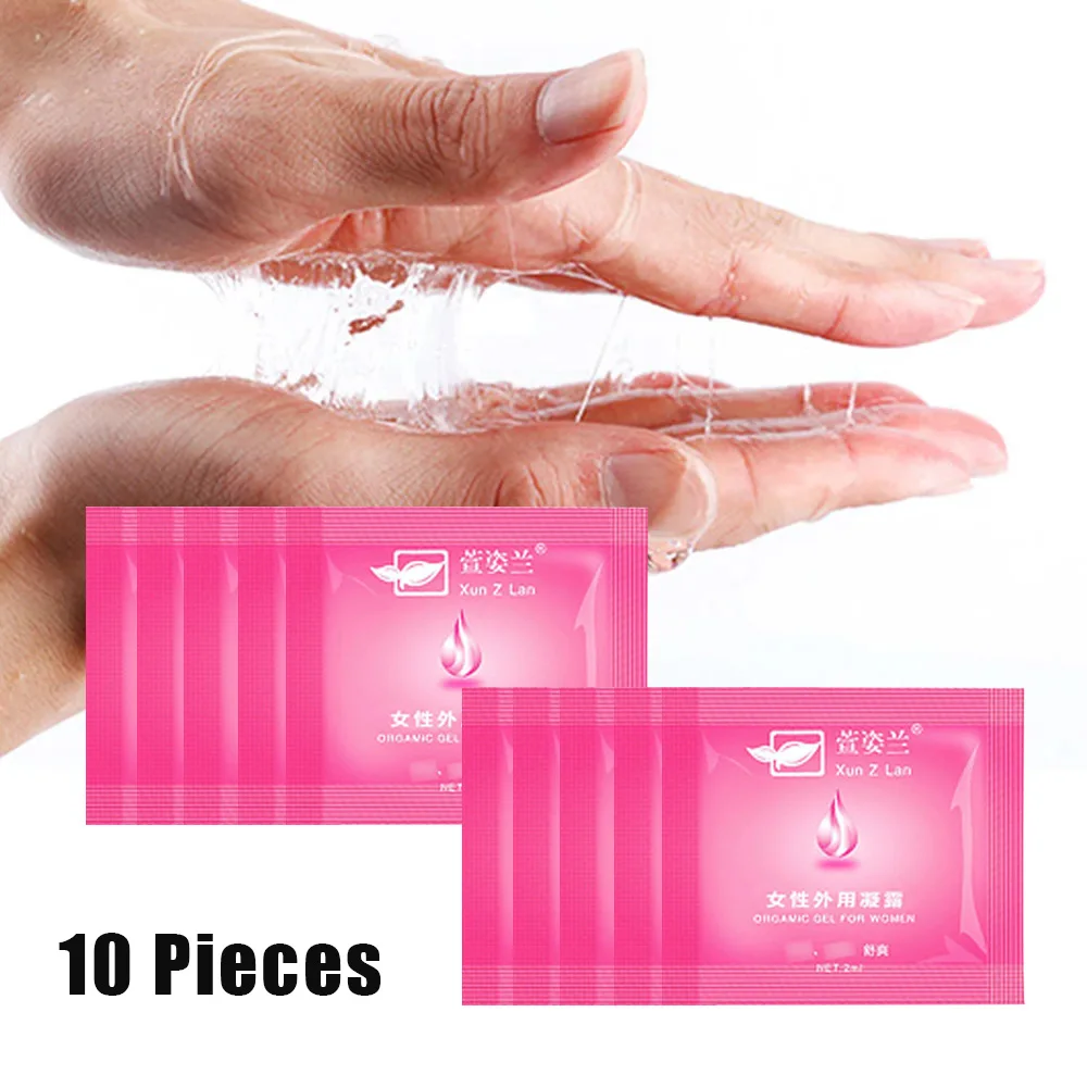 10 قطعة جل النشوة الجنسية السريعة للنساء المهبل ضيق منبه الإناث ذروة الرغبة الجنسية المثير الجنس زيوت التشحيم متعة السائل الكبار