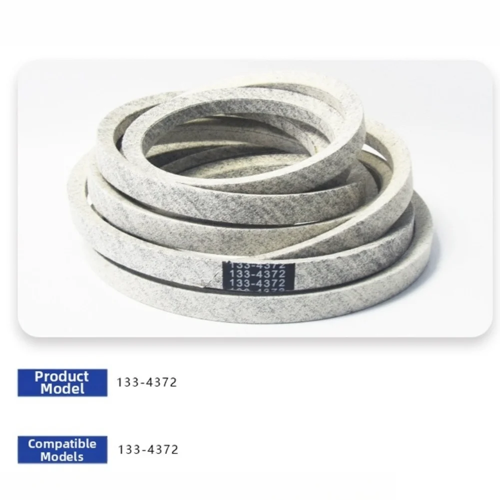 for sesame Gray Reinforced V Belt V-Belt Replacement Natural Rubber Construction Heat-resistant Cover For TORO 75213