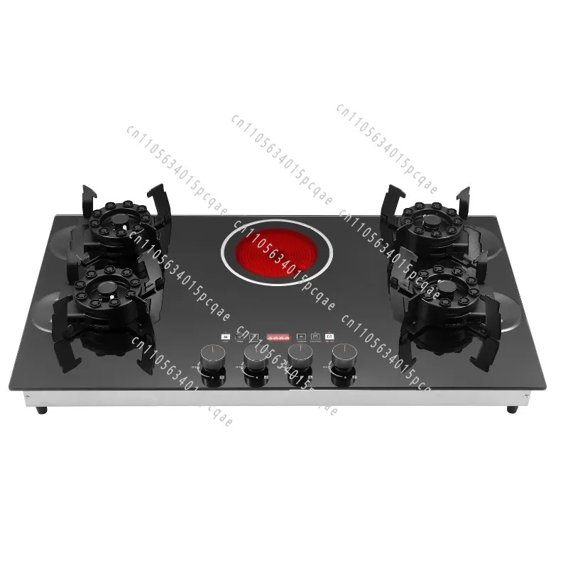 FactoryBuilt-In 5 Burnerand Electric Cooktop for Household Use Hob Gas Stove for Industrial and Residential Use