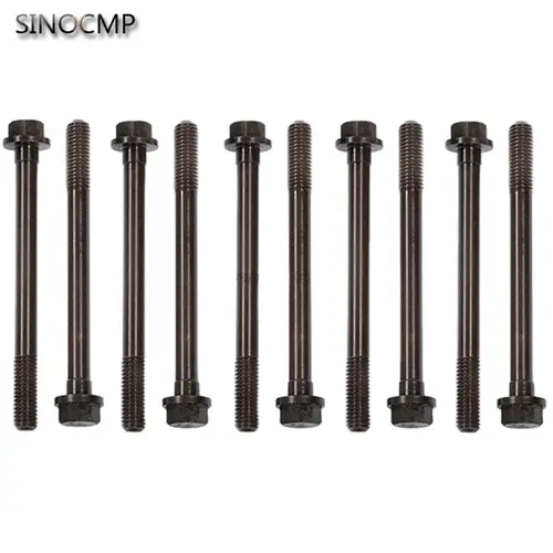 Pernos de culata ES74026 para camioneta Nissan D21 90-97 2.4L SOHC KA24E 2.4L, tuercas de desgaste, piezas de repuesto, accesorios para coche