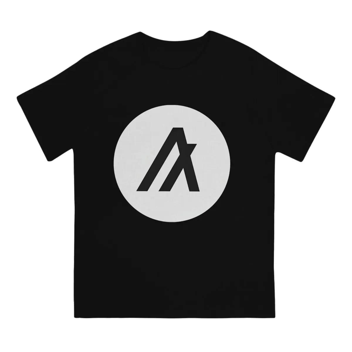 Algorand Technologies Newest TShirt for Men Black Round Neck Basic T Shirt Hip Hop Gift Clothes OutdoorWear