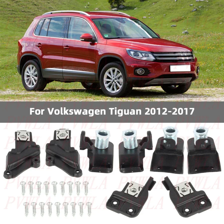 

For VW Tiguan 2012 2013 2014 2015 2016 2017 Car Front Bumper Headlight Bracket HeadLamp Repair Kit 5N0998225B 5N0998226B